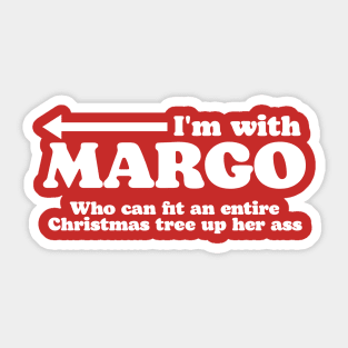 Christmas Vacation Todd and Margo (His and Hers Matching Set) Sticker